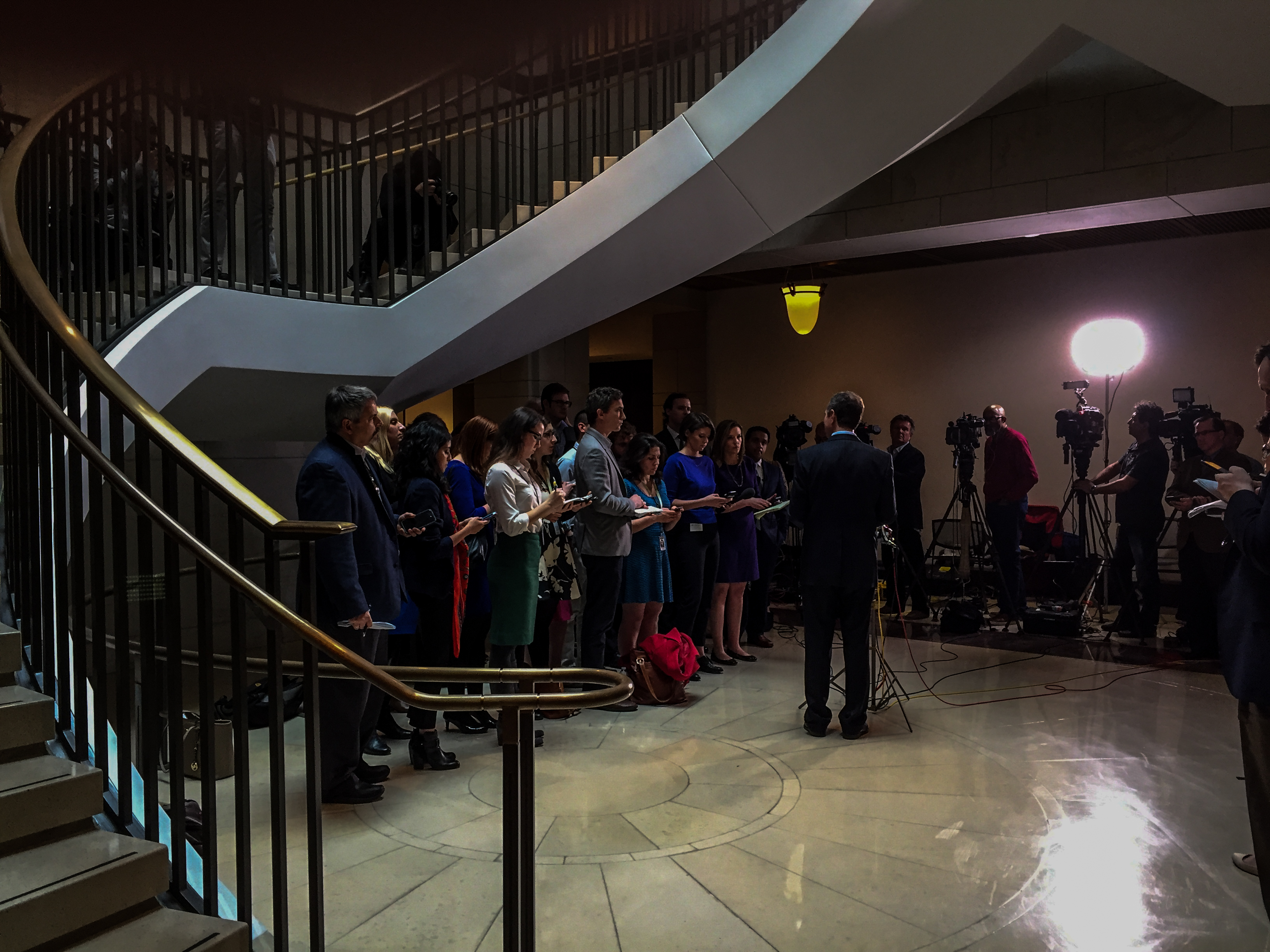 Adam Shiff news conference at Catitol Building