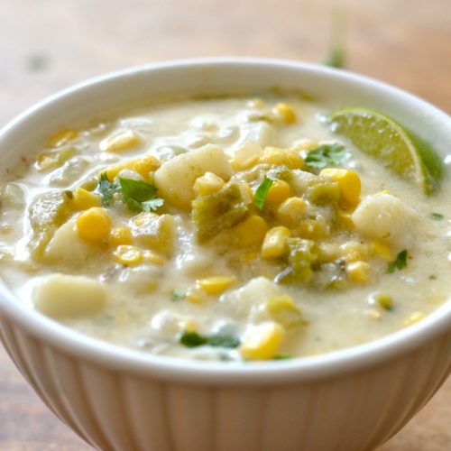 Mexican Green Chile Corn Chowder | Wiens Roth Family